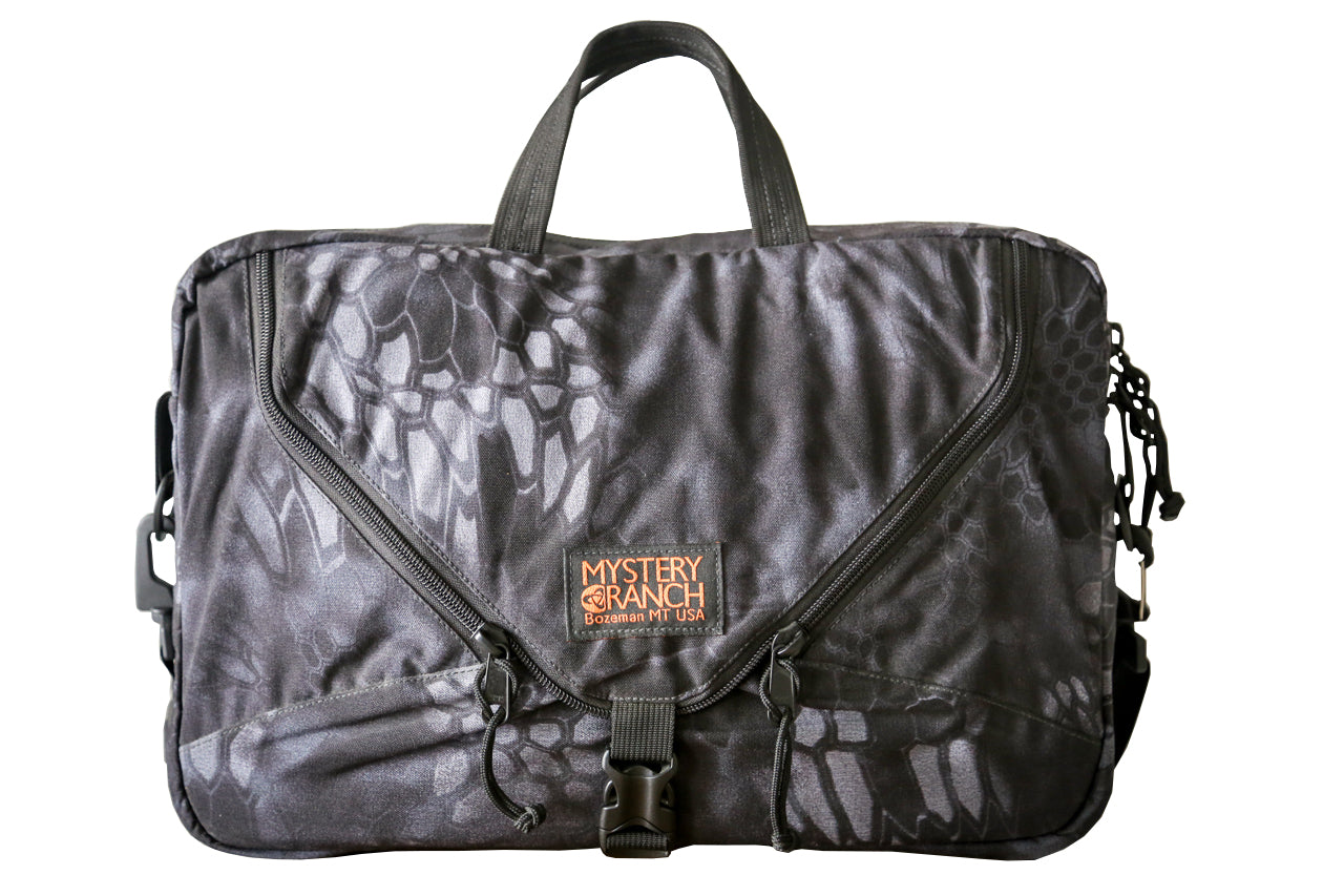 Mystery Ranch 3 Way Briefcase in Kryptek Typhon Camo HitchHikers SG